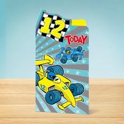 Birthday Card  12th Birthday Racing image
