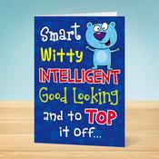 Birthday Card <br /> Smart and Witty image