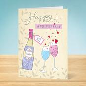 Anniversary Card  Celebrate with Love image
