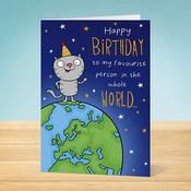 Birthday Card <br /> Favourite Person