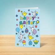 Characters Easter Card image