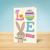Love Bunny Easter Card image