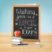 Wishing You Luck in Your Exams Card image