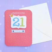 You &amp;amp; Yours<br />21st Birthday Card image