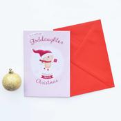Christmas Card <br />Goddaughter image