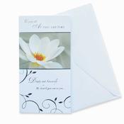 Sympathy Card <br /> Flowers image