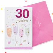 Sparkle <br /> 30th Birthday Card image
