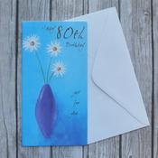 Just for you.... <br /> 80th Birthday Card image