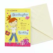 Birthday Card Granddaugther image