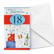 Traditional Presents<br /> 18th Birthday Card image