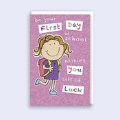 First day at School <br /> Schoolgirl