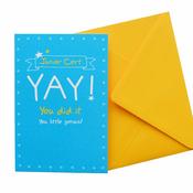 Congratulations Card Junior Cert<br />Yay! You did it image