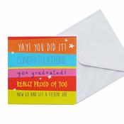 Graduation Card  YAY! You did it! image