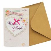 Anniversary Card <br />Mum and Dad Anniversary image