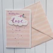 Wedding Card  Love is in the air image