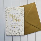 Wedding Card <br />For the New Mr &amp;amp; Mrs image