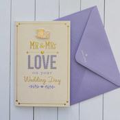 Wedding Card <br />Mr &amp;amp; Mrs image