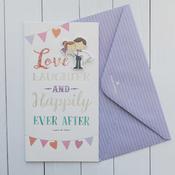 Wedding Card <br /> Happily ever after image