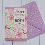 Anniversary Card <br />To You Both image