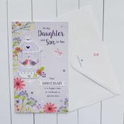 Anniversary Card <br /> Daughter and Son-in-law image
