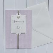 Anniversary Card <br /> Silver Wedding 25 Years image