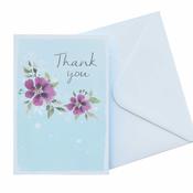 Thank You Card  Flowers image
