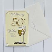 Anniversary Card <br /> Golden Wedding 50 Years image