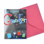 Birthday Card <br /> To a Special Grandson image