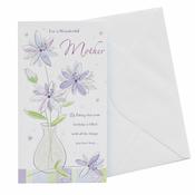 Birthday Card Mother<br /> Flowers image