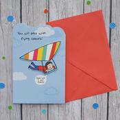 Exam Good Luck <br /> You will pass with flying colours! image