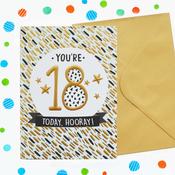 Just To Say <br /> 18th Birthday Card image