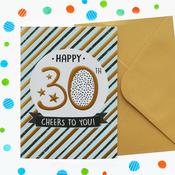 Just to Say <br /> 30th Birthday Card image