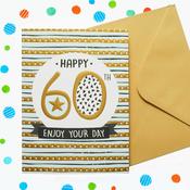 Just to Say <br />60th Birthday Card image