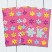 Gift Wrap Pack - Colourful Flowers image