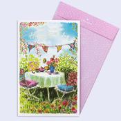 Nature's Way <br /> Happy Birthday Garden Scene image