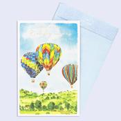 Nature's Way <br /> Birthday Hot Air Balloon Scene image