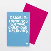 Gobbledygook<br /> Your childhood has expired :( image