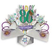 Pop Up <br /> 80th Birthday Card image