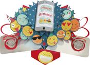 Pop Up <br /> Emoji Birthday card image