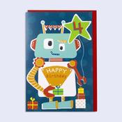 Rainbow <br /> 4th Birthday Card image