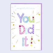 Handcrafted Sparkles <br /> You Did It! image
