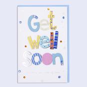 Handcrafted Sparkles <br /> Get Well Soon image