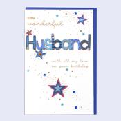 Handcrafted Sparkles <br /> Husband Birthday image