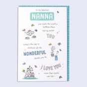 Go With The Flow <br /> Nanna Birthday image