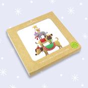 Large Eco Box Cards <br /> Christmas Animals image