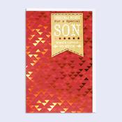 Christmas Card <br /> Christmas Wishes for a Special Son image