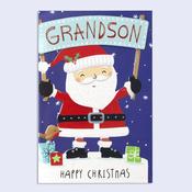 Christmas Card  Grandson image