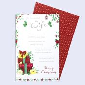 Christmas Card <br /> Beautiful Wife image