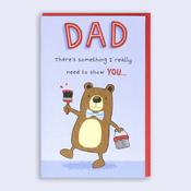 Father's Day <br /> Poster Card