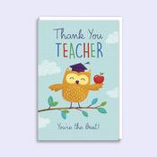 Thank You Owl  <br /> Thank You Teacher image